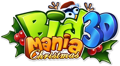 Bird Mania: Christmas 3D - Clear Logo Image