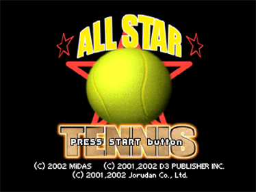 Tennis - Screenshot - Game Title Image