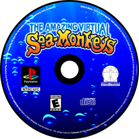 The Amazing Virtual Sea-Monkeys - Fanart - Disc Image