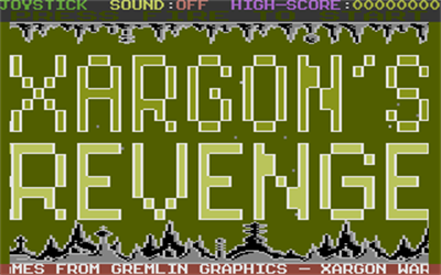 Xargon's Revenge - Screenshot - Game Title Image