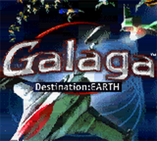 Galaga: Destination Earth - Screenshot - Game Title Image