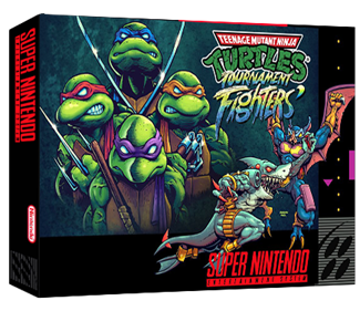 Teenage Mutant Ninja Turtles: Tournament Fighters' Champion Edition - Box - 3D Image