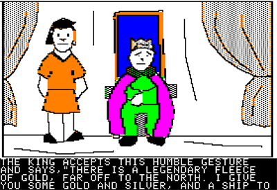 Hi-Res Adventure #4: Ulysses and the Golden Fleece - Screenshot - Gameplay Image