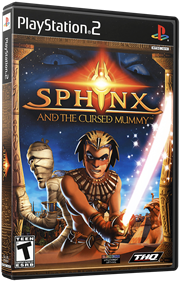 Sphinx and the Cursed Mummy - Box - 3D Image