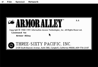 Armor Alley - Screenshot - Game Title Image