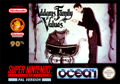 Addams Family Values - Box - Front Image