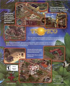 Tropico - Box - Back Image
