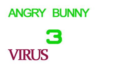 Angry Bunny 3: Virus - Clear Logo Image