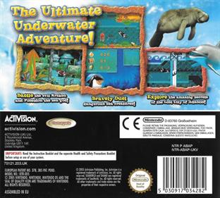 Shamu's Deep Sea Adventures - Box - Back Image