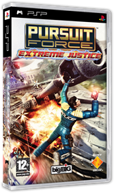 Pursuit Force: Extreme Justice - Box - 3D Image