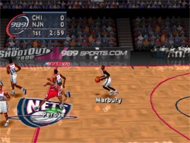 NBA ShootOut 2000 - Screenshot - Gameplay Image