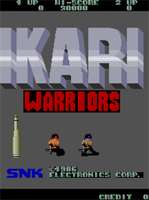 Ikari Warriors - Screenshot - Game Title Image