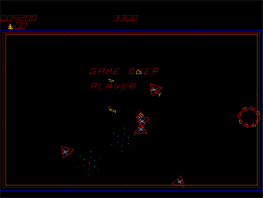 Zektor - Screenshot - Game Over Image