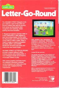 Sesame Street: Letter-Go-Round - Box - Back Image