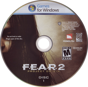 F.E.A.R. 2: Project Origin - Disc Image