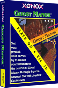 Ghost Manor - Box - 3D Image