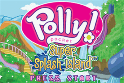 Polly Pocket! Super Splash Island - Screenshot - Game Title Image