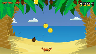 Coconut Dodge - Screenshot - Gameplay Image