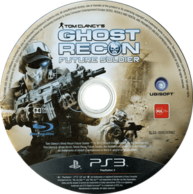 Tom Clancy's Ghost Recon: Future Soldier - Disc Image