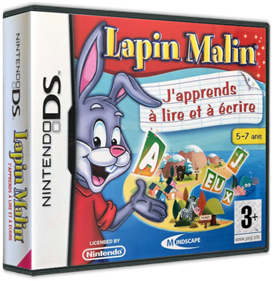 Lapin Malin: j'apprends à lire et à écrire - Box - 3D Image