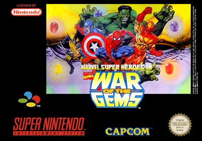 Marvel Super Heroes in War of the Gems - Box - Front Image