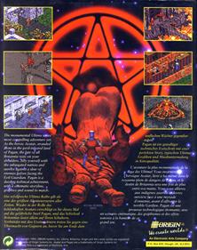 Pagan: Ultima VIII - Box - Back Image