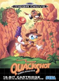 QuackShot Starring Donald Duck - Box - Front Image