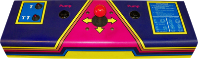 Dig Dug - Arcade - Control Panel Image