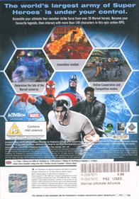 Marvel: Ultimate Alliance - Box - Back Image