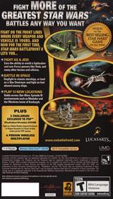 Star Wars: Battlefront II - Box - Back Image