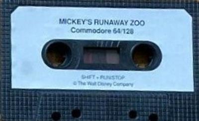 Mickey's Runaway Zoo - Cart - Front Image