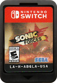 Sonic Forces - Cart - Front Image