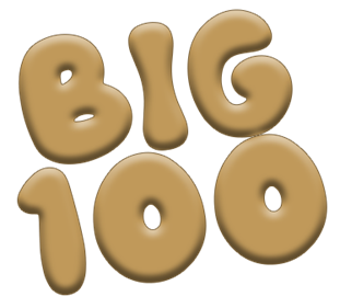 The Big 100 - Clear Logo Image