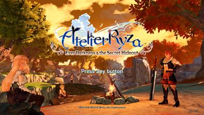 Atelier Ryza: Ever Darkness & the Secret Hideout - Screenshot - Game Title Image