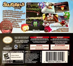 Squeeballs Party - Box - Back Image