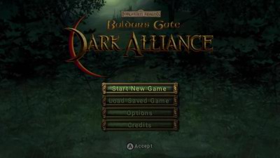 Baldur's Gate: Dark Alliance - Screenshot - Game Title Image