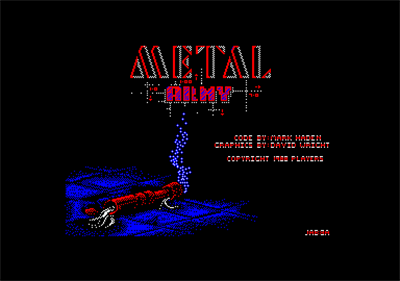 Metal Army  - Screenshot - Game Title Image