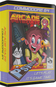 Arcade Daze - Box - 3D Image