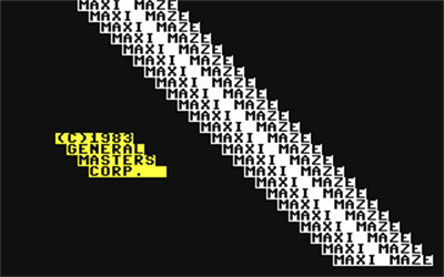 Maxi Maze - Screenshot - Game Title Image