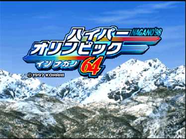 Nagano Winter Olympics '98 - Screenshot - Game Title Image