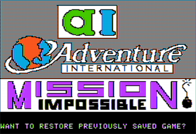 SAGA #3: Mission Impossible - Screenshot - Game Title Image