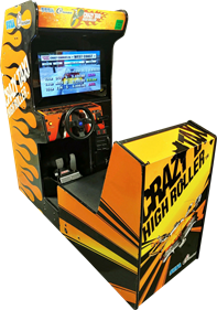 Crazy Taxi High Roller - Arcade - Control Panel Image
