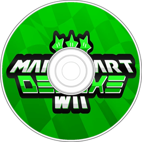 Mario Kart Wii Deluxe: Green Edition - Disc Image