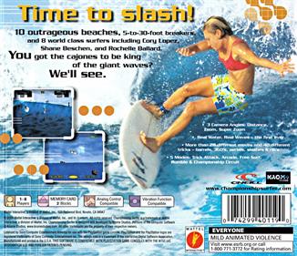 Championship Surfer - Box - Back Image