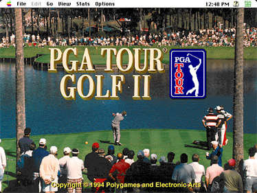 PGA Tour Golf II - Screenshot - Game Title Image