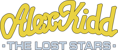Alex Kidd: The Lost Stars - Clear Logo Image