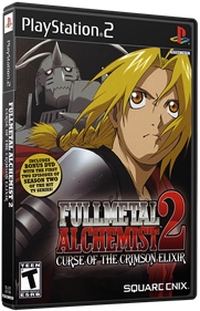 Fullmetal Alchemist 2: Curse of the Crimson Elixir - Box - 3D Image