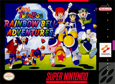 Pop'n TwinBee: Rainbow Bell Adventures - Fanart - Box - Front Image