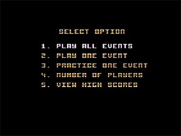 World of Sports - Screenshot - Game Title Image