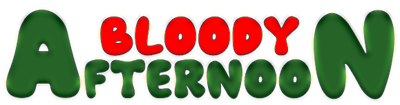 Bloody Afternoon - Clear Logo Image